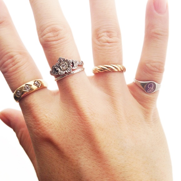 Tiffany & Co 14K Gold Band Ring Twist Rope - Picture 4 of 8